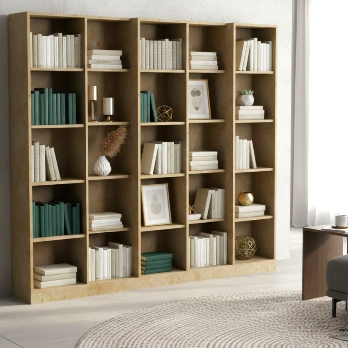 Bibliotecă din marmură Thassos Bianco. [5]