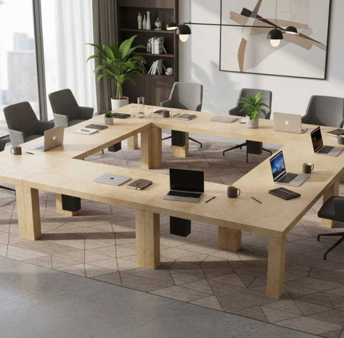 Masă de conferințe din piatră naturală Ellada [2]