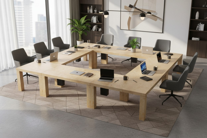 Masă de conferințe din piatră naturală Ellada [4]