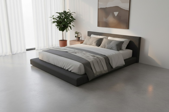 Cadru pat din piatră naturală, model Alia [9]