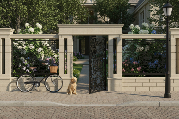 Capac pentru grinda de gard - Colecția OXFORD [2]