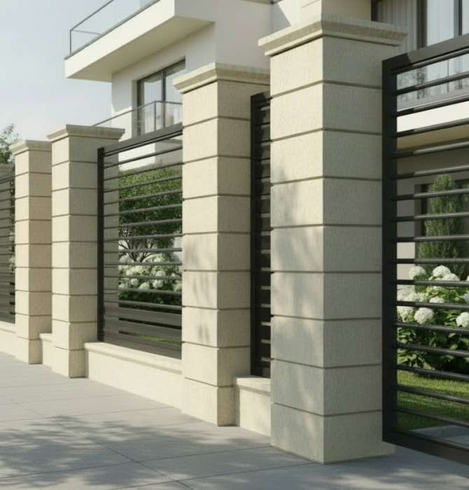 Capitel pentru stâlp de gard - Colecția PRIMAVERA [5]