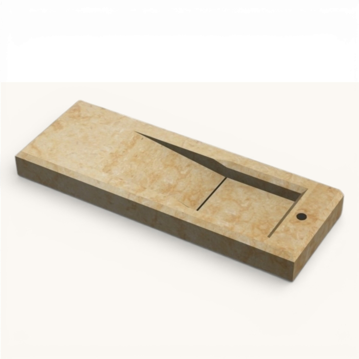 Chiuvetă de baie din piatră naturală Tagin [4]