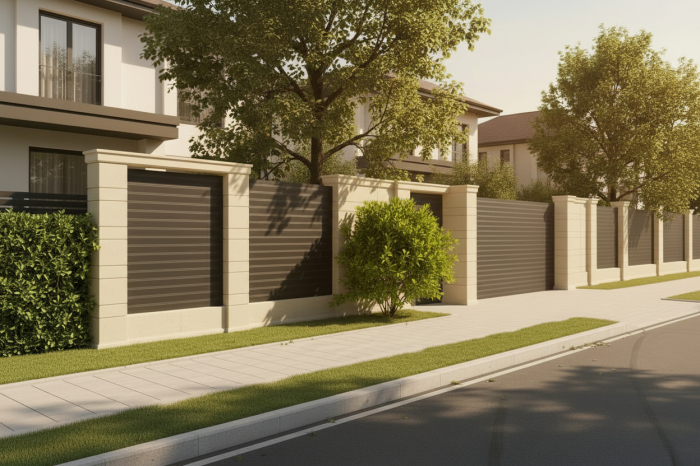 Element pentru soclu de gard- Colecția LINEO [3]