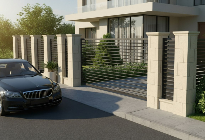 Element stâlp din piatră naturală - Colecția QADRA [5]