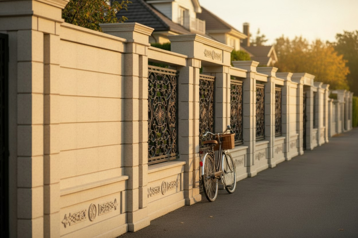 Element stâlp din piatră naturală pentru poartă - Colecția EMPIRE [4]