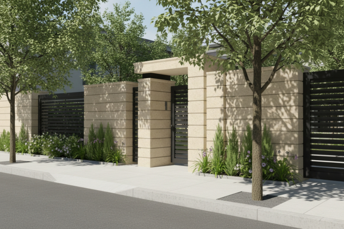 Element stâlp poartă ''LONG LINE''- Colecția PALMYRE [4]