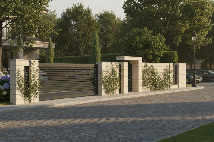 Element stâlp poartă ''STANDARD LINE''- Colecția PALMYRE [5]