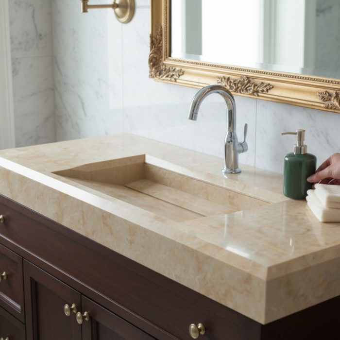 Lavoar din piatră Marebbo Medium [2]