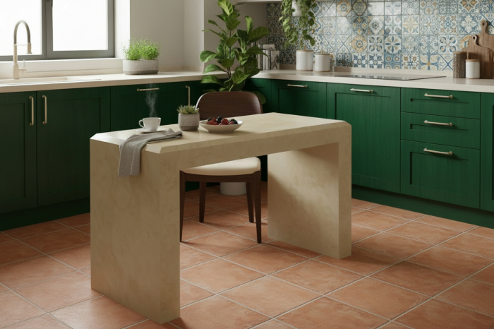 Masă din piatră naturală Travin pentru 2 persoane [2]