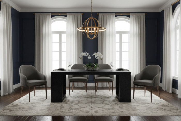 Masă dining pentru 6,8 sau 10 persoane [8]