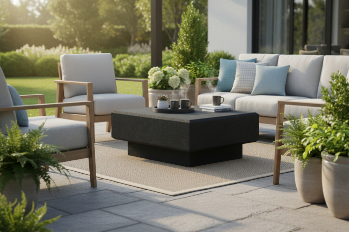 Măsuță de cafea din piatră naturală, marmure sau granit. [2]