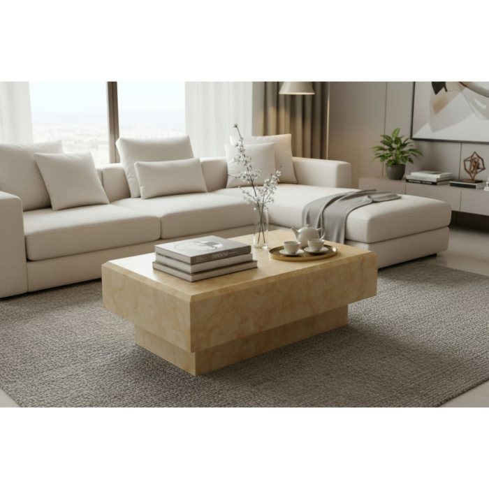 Măsuță de cafea din piatră naturală [2]