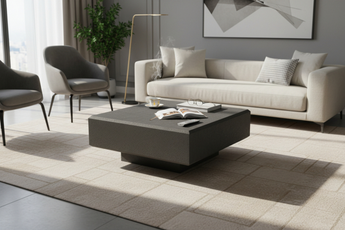 Măsuță de cafea din piatră naturală, marmure sau granit. [11]