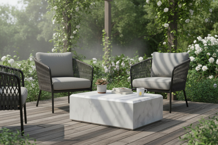 Măsuță de cafea din piatră naturală, marmure sau granit. [13]