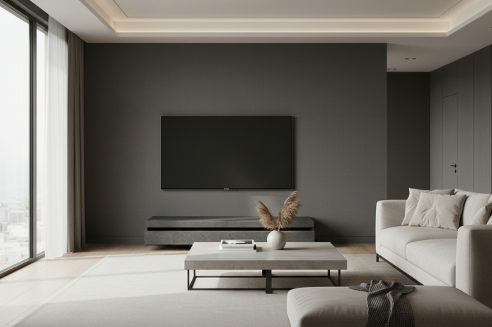 Comodă din granit Nero India pentru living [3]