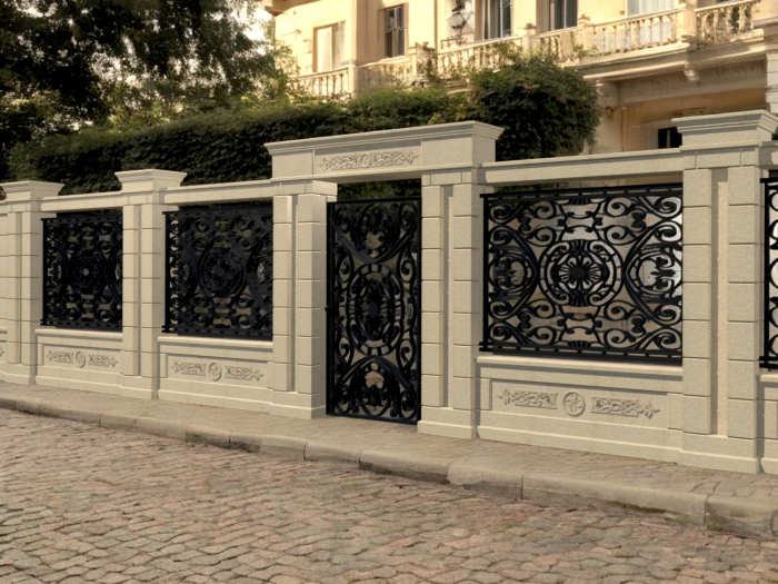 Panou plin pentru gard - Colecția EMPIRE [6]