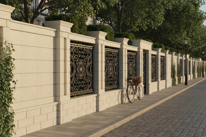 Panou plin pentru gard - Colecția OXFORD [4]