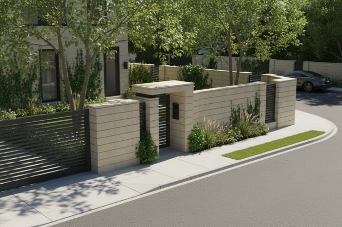 Panou plin pentru gard - Colecția PALMYRE [3]