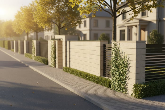 Panou plin pentru gard - Colecția PALMYRE [2]