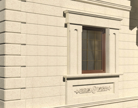 Ancadramente - Ancadrament din piatră naturala pentru fereastră, colectia LOUIS