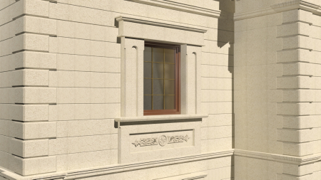 Ancadrament din piatră naturala pentru fereastră, colectia LOUIS [1]