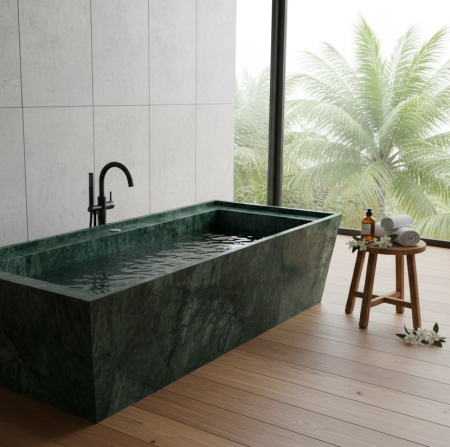 Căzi din piatră naturală - Cadă de baie Clarra