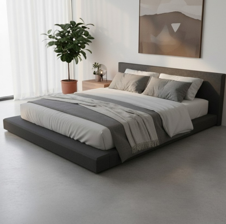 Paturi - Cadru pat din piatră naturală, model Matt