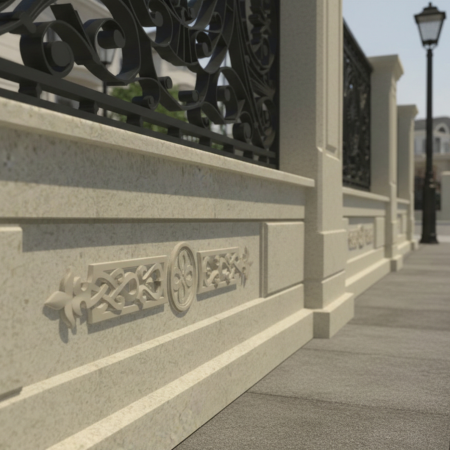 Garduri - Capac pentru soclu de gard - Colecția LOUIS