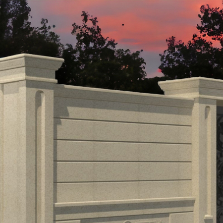 Plintă pentru soclu de gard - Colecția LOUIS [1]