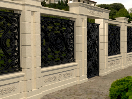 Capac pentru soclu de gard - Colecția EMPIRE [3]