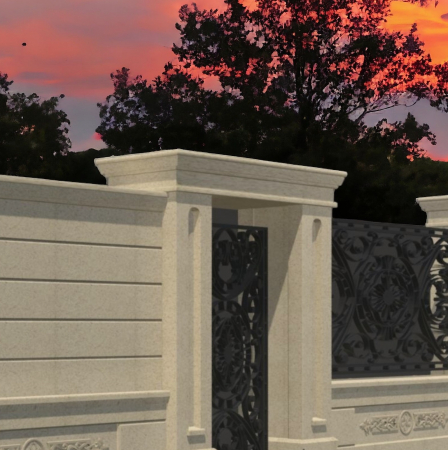 Plintă pentru soclu de gard - Colecția LOUIS [3]