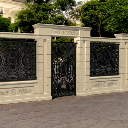 Capac complex pentru grindă de gard - Colecțiile EMPIRE și OXFORD [2]