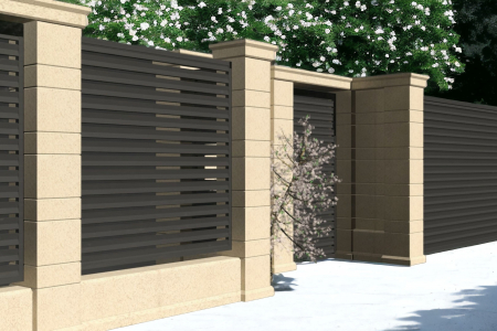 Element pentru soclu de gard- Colecția LINEO [6]