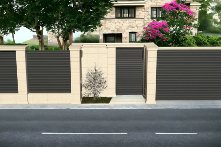 Element pentru soclu de gard- Colecția LINEO [1]