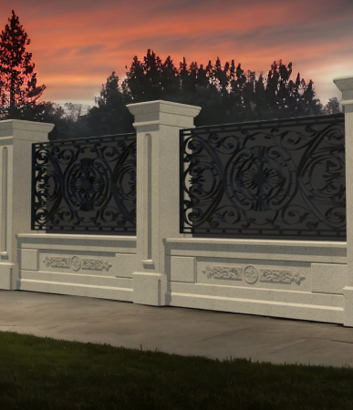 Capac pentru soclu de gard - Colecția LOUIS [10]