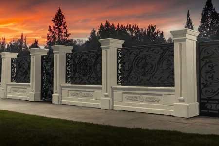 Capac pentru grinda de gard - Colecția LOUIS [8]