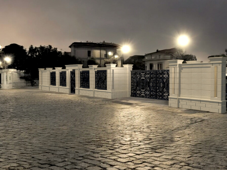 Element stâlp din piatră naturală pentru poartă - Colecția OXFORD [3]