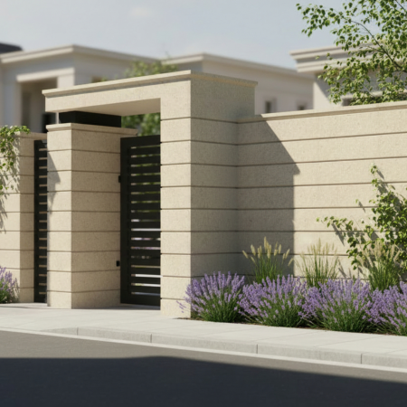 Element stâlp poartă ''LONG LINE''- Colecția PALMYRE