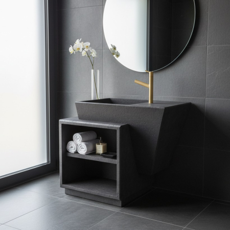 Mobilier - Chiuvetă de baie Black Lava