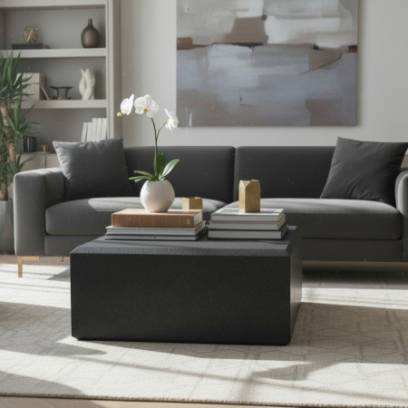 Măsuțe de cafea - Măsuță de cafea din granit Nero India