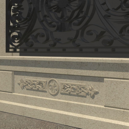 Panou plin pentru gard - Colecția LOUIS [1]