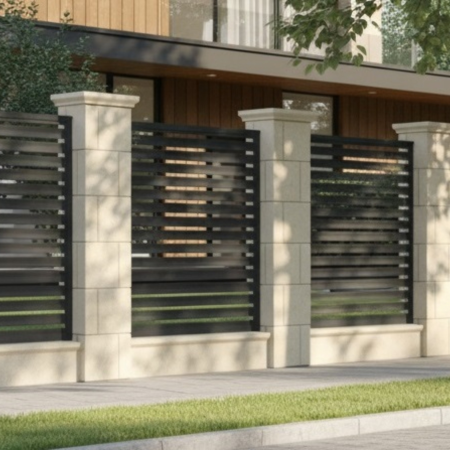 Panouri de gard - Panou gard- Colecția QADRA