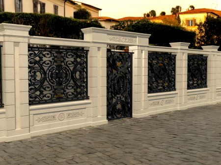 Panou grindă pentru stâlp de gard - Colecția EMPIRE [2]