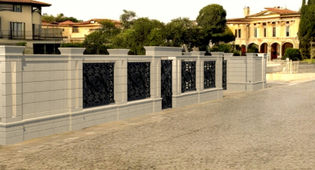 Panou plin pentru gard - Colecția OXFORD [1]