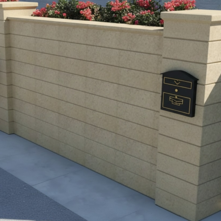 Panouri de gard - Panou plin pentru gard, Colecția GEORGIO