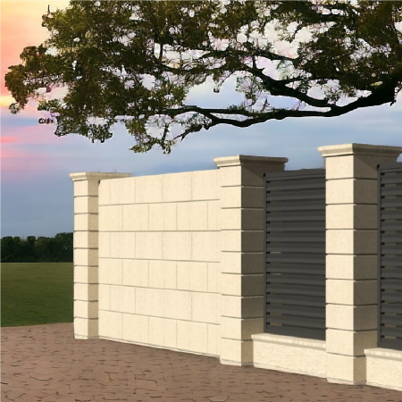 Garduri - Panou plin pentru gard - Colecția PRIMAVERA