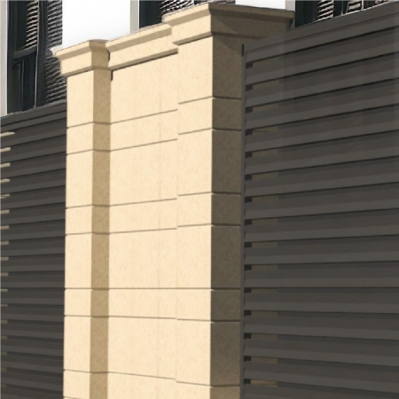 Panou plin pentru gard - Colecția LINEO [1]