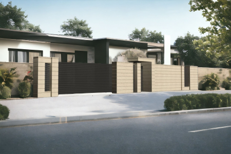 Panou plin pentru gard - Colecția PALMYRE [5]