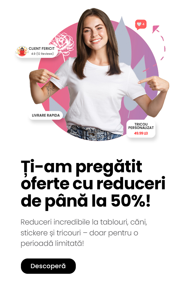 StoryGift Romania Banner - 50% Reducere Telefon